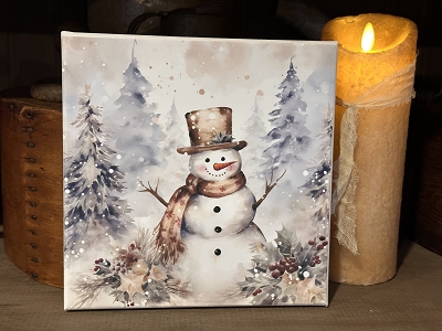 Snowman Winter Wonderland Artwork 8